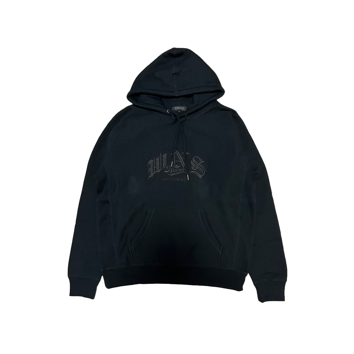 BIG LOGO EMBROIDERY HOODIE