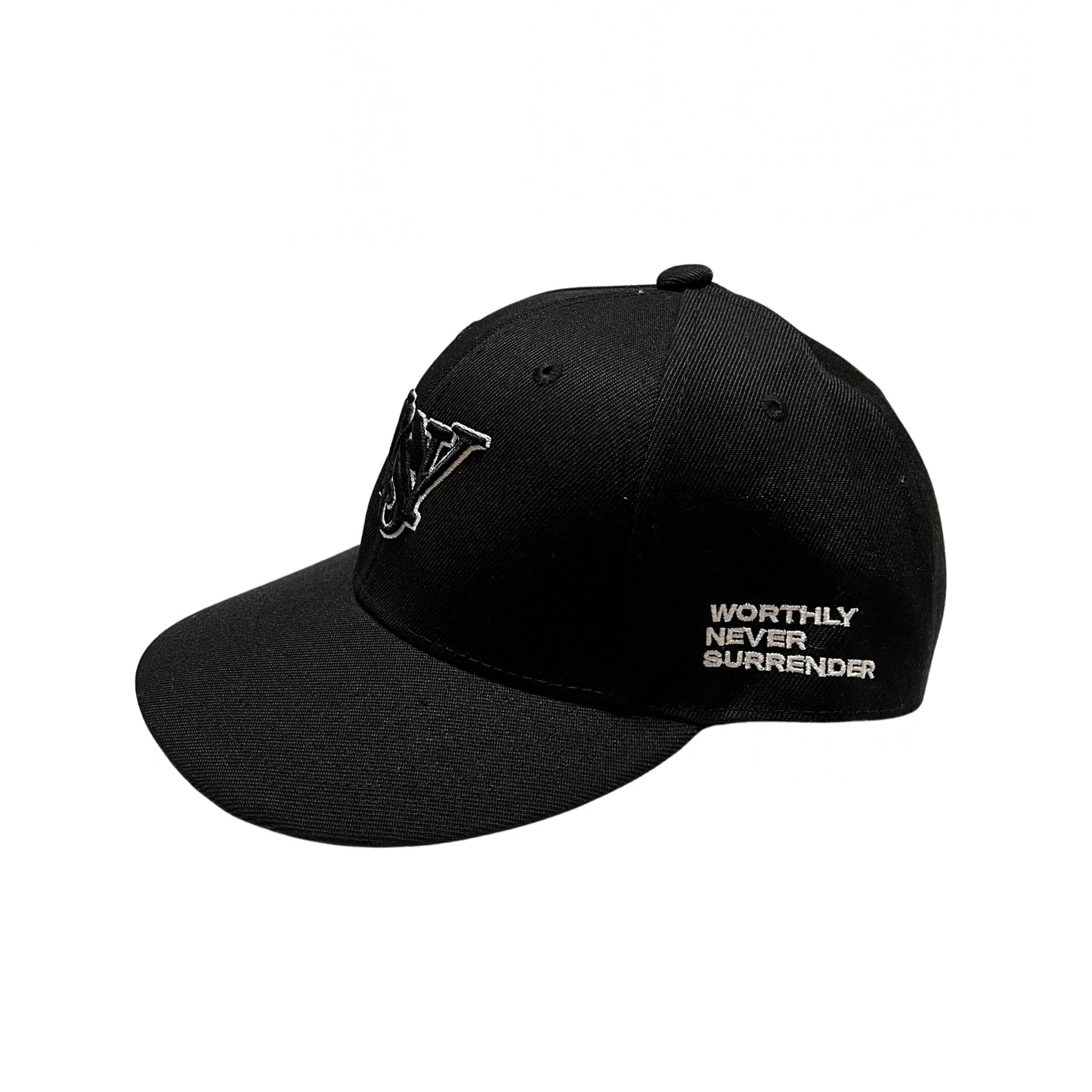 WNS MONOGRAM CAP / BLACK